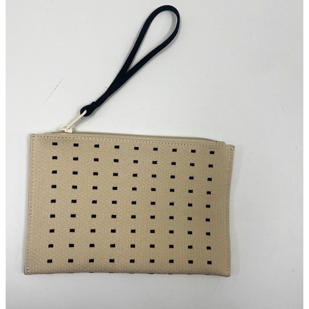 Vivaia Clutch Wristlet zipper pocket Bag Recycled material New